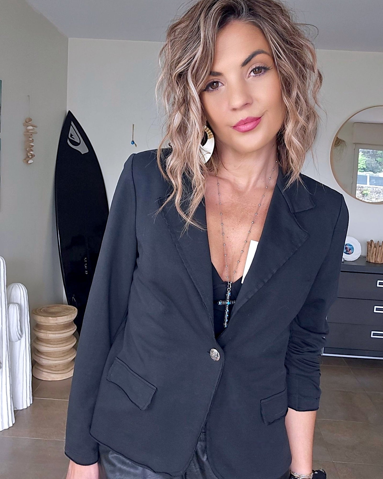Veste ailes sequins