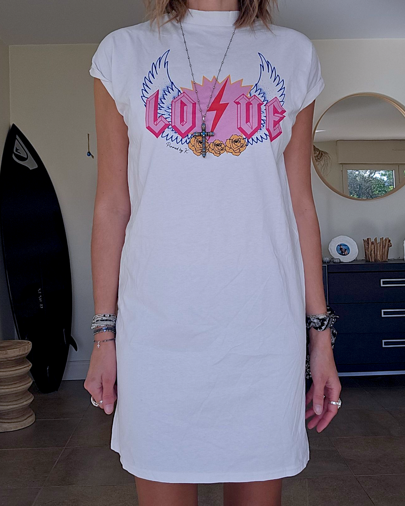 Robe tee-shirt Rock