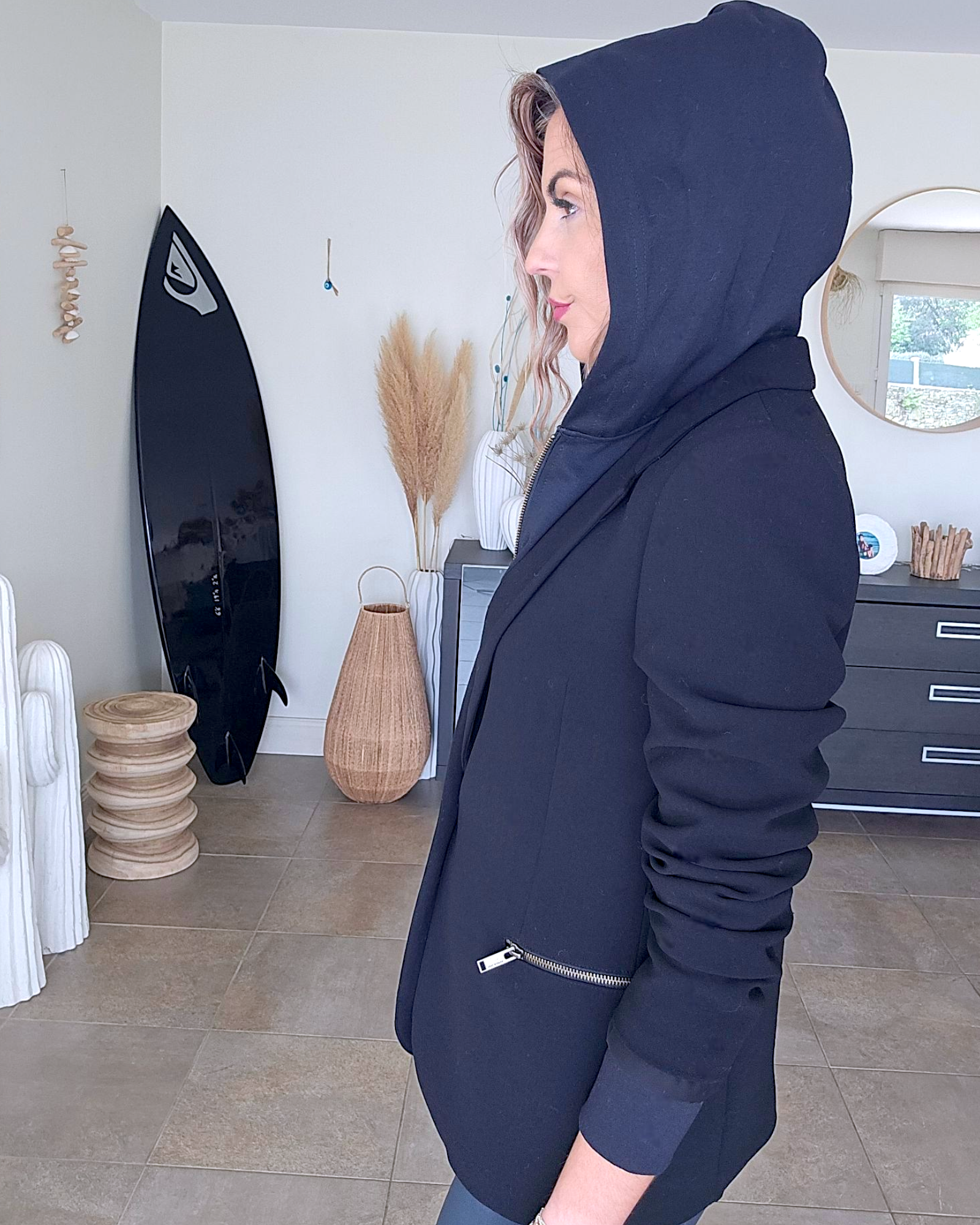Veste capuche