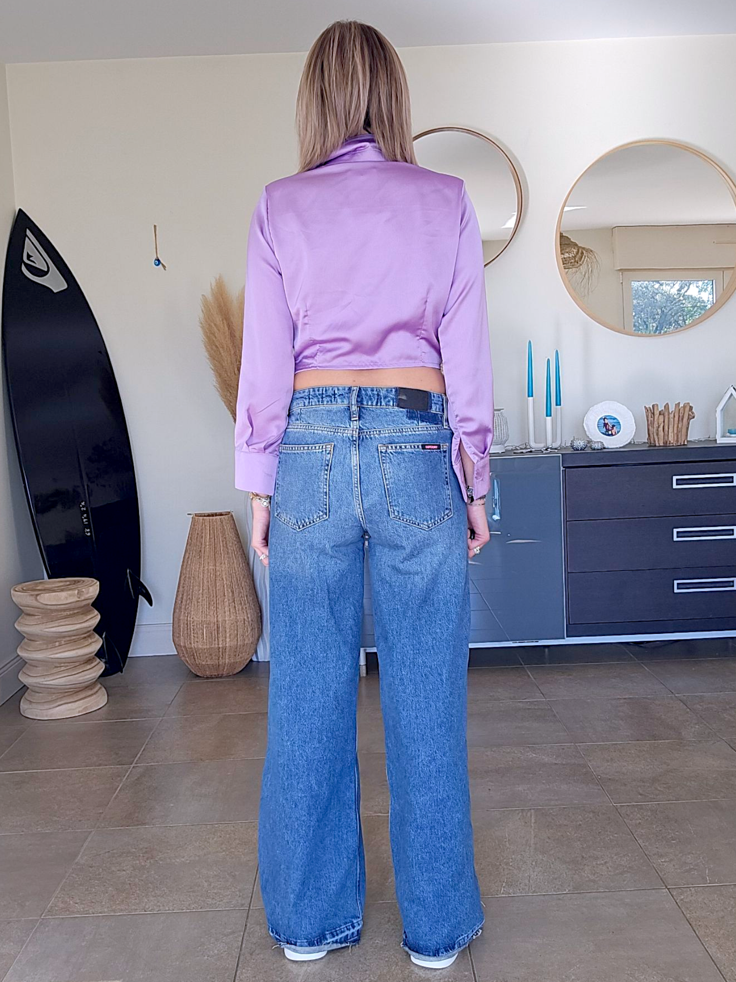 🔥Blouse crop top