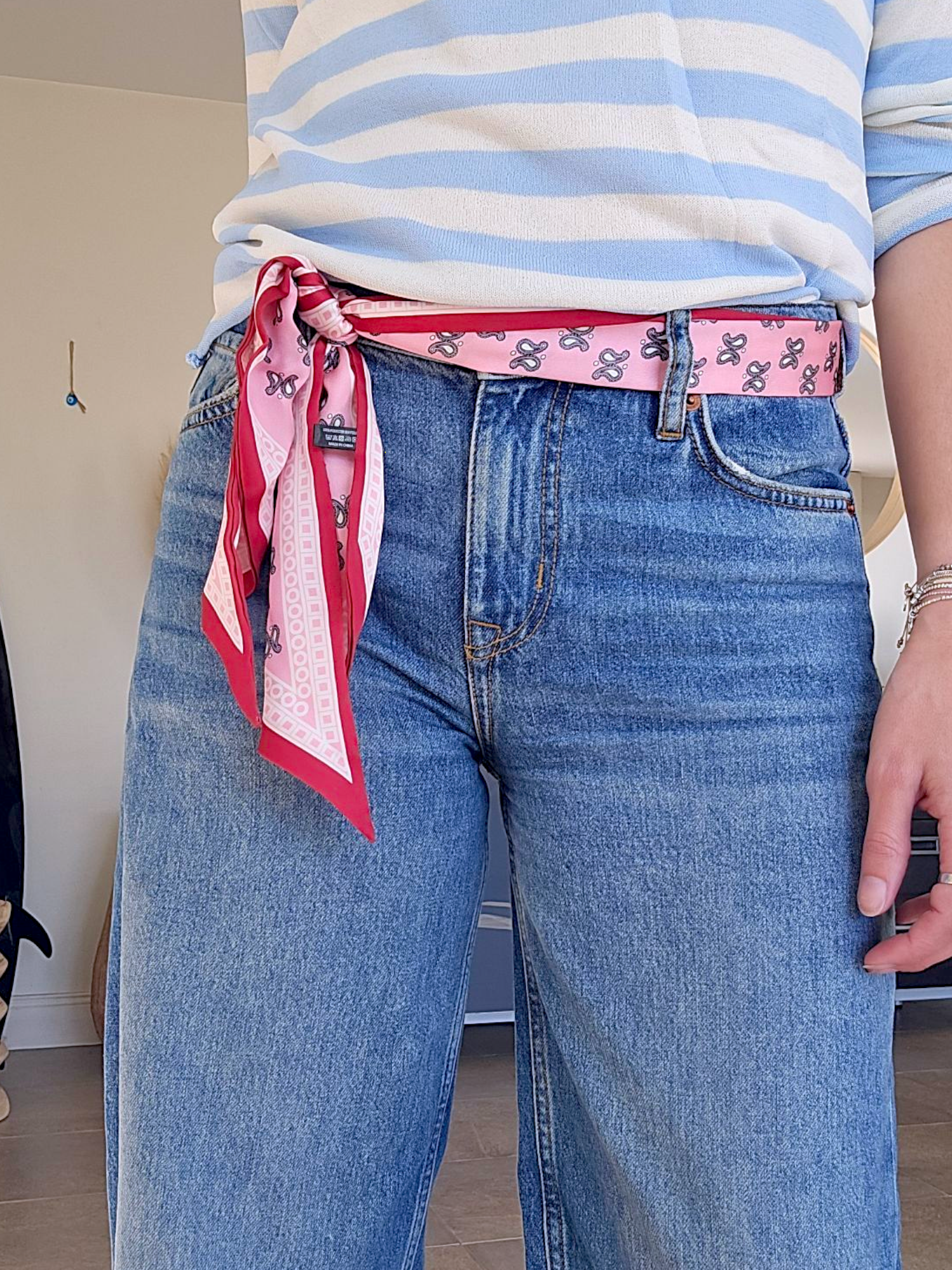 Jean flare dry