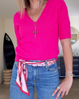 Pull fuchsia fluo