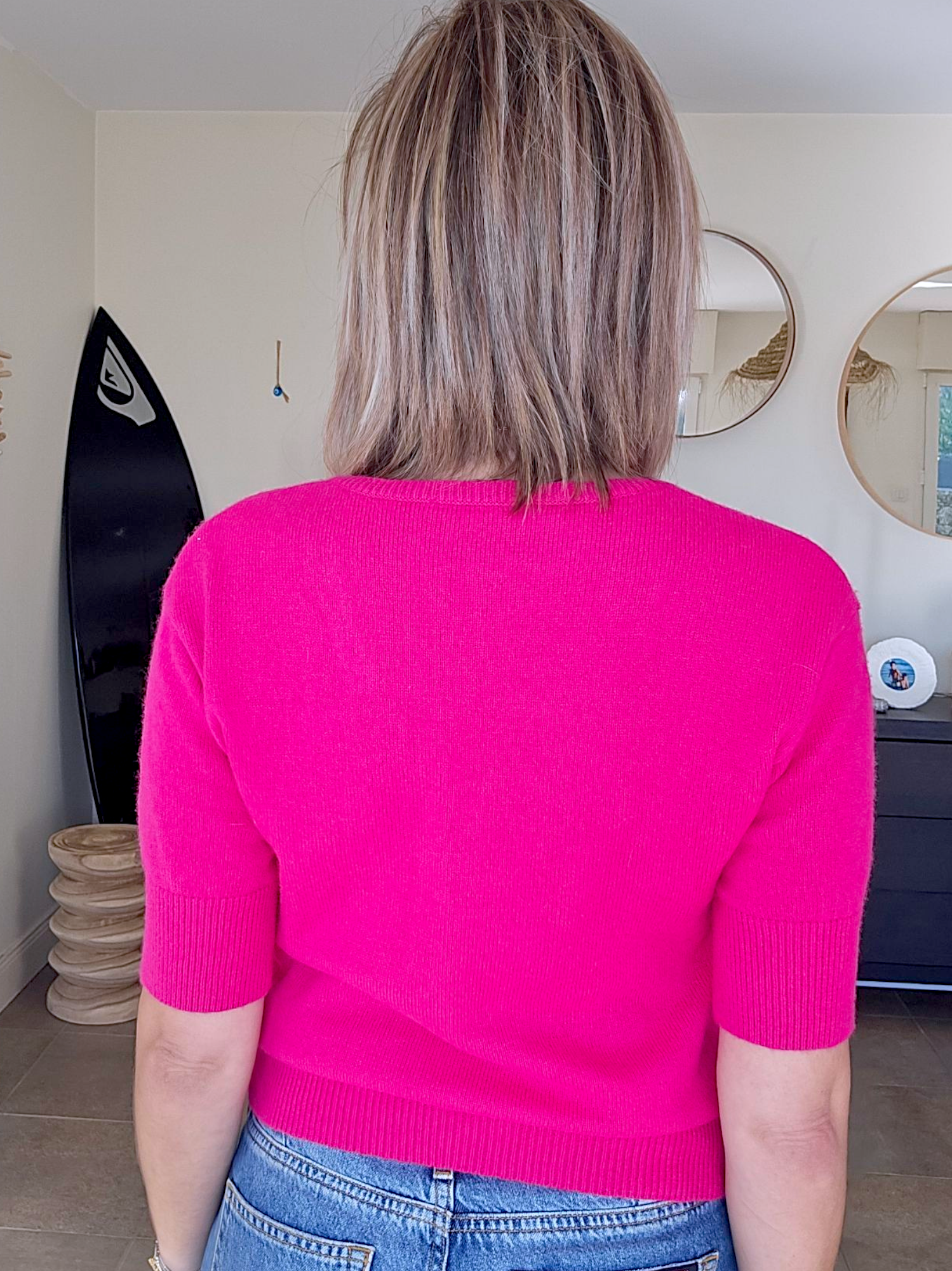 Pull fuchsia fluo
