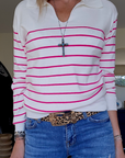 Pull marin fuchsia