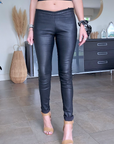🔥Legging cuir noir