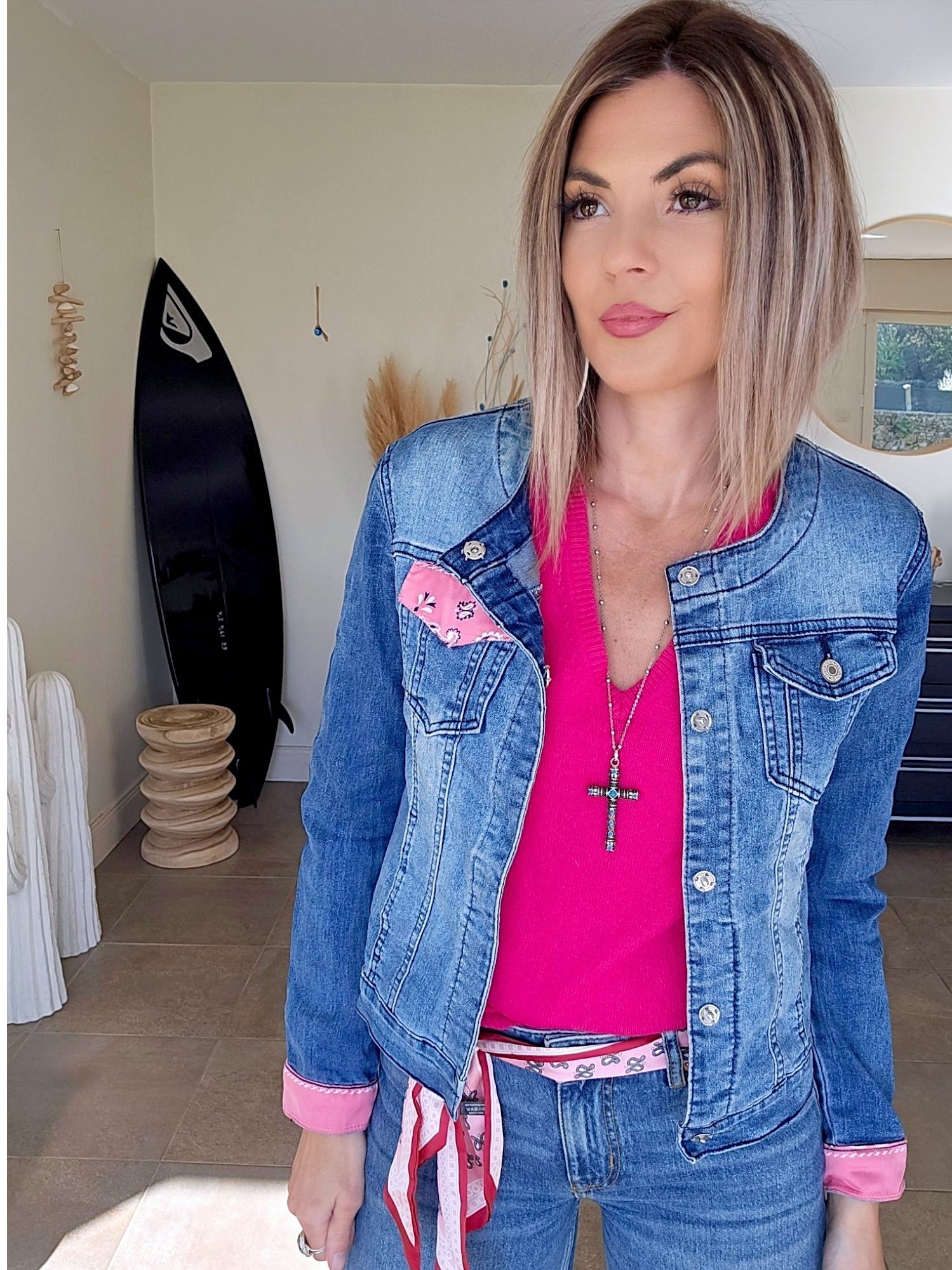 Pull fuchsia fluo