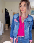 Pull fuchsia fluo