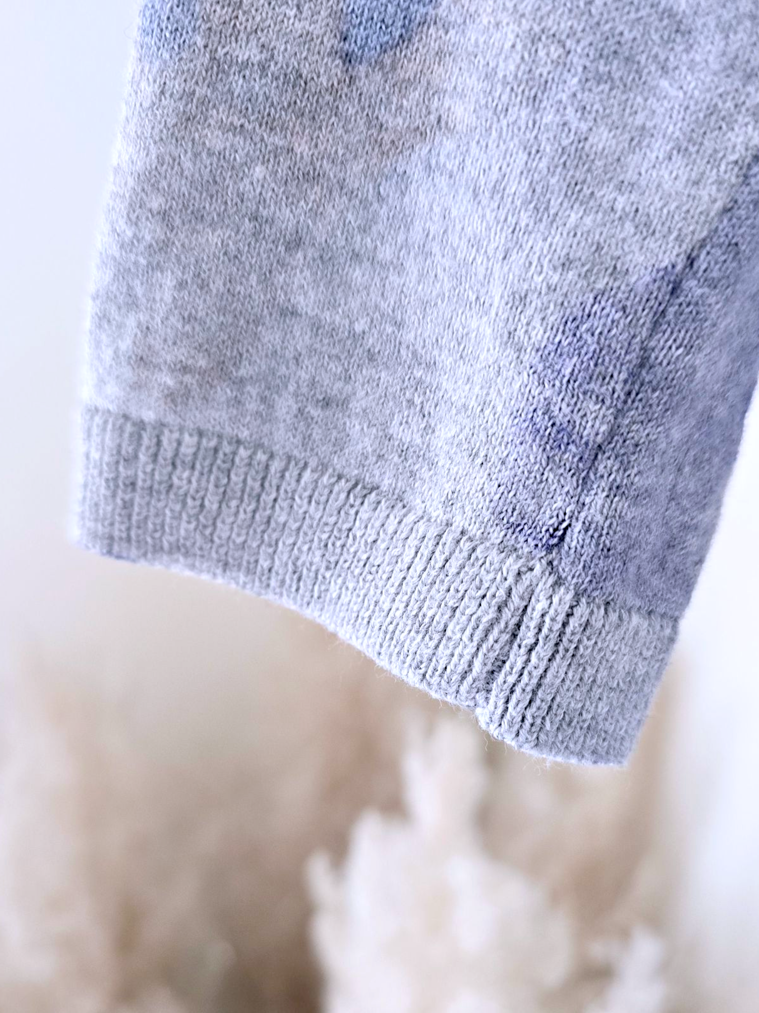 Cardigan camouflage blue
