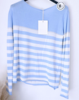 Pull fin marinière