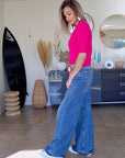 Pull fuchsia fluo