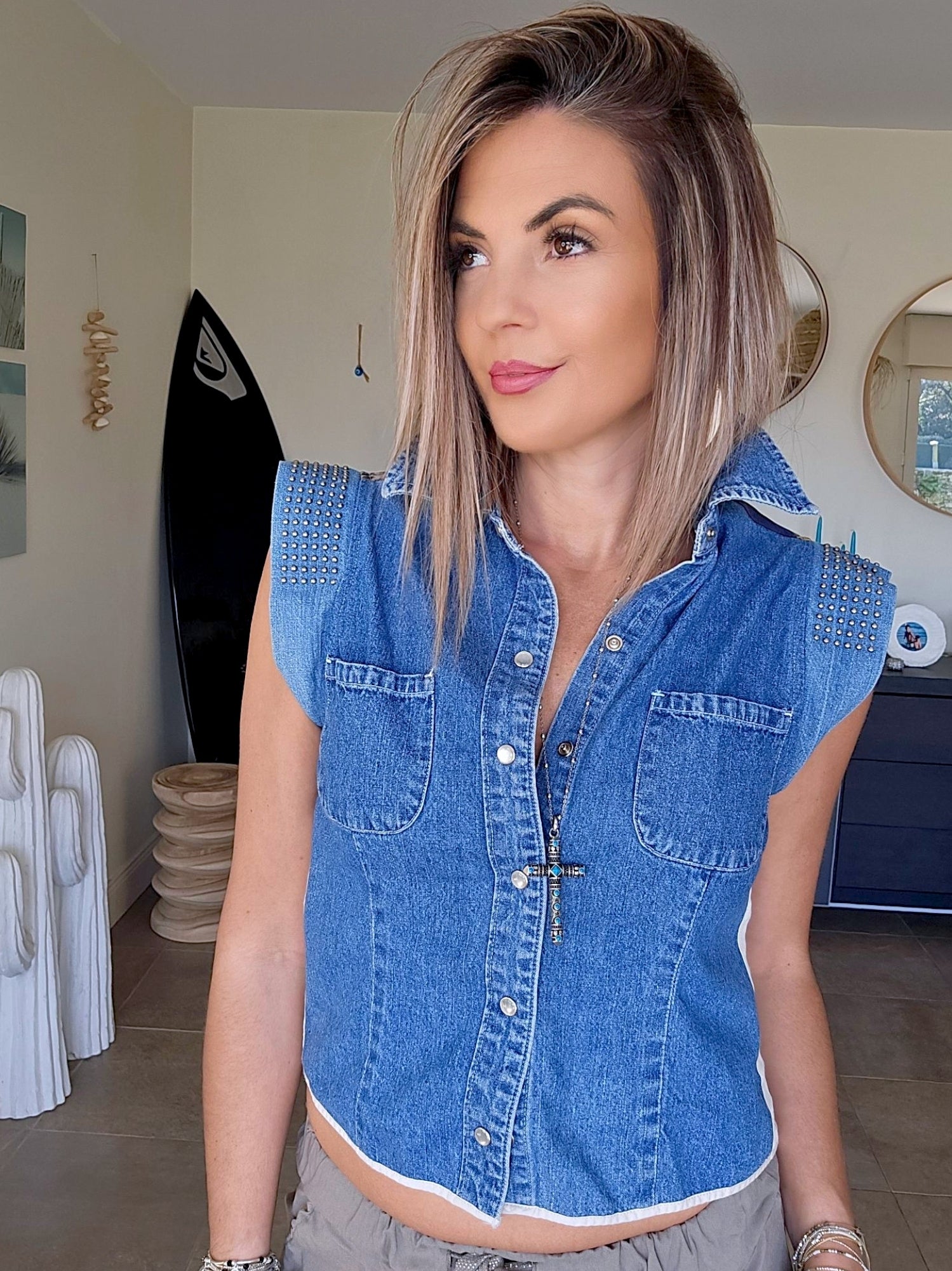 Chemisier denim