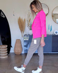 Veste fuchsia fluo