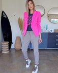 Veste fuchsia fluo