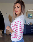 Pull marin fuchsia