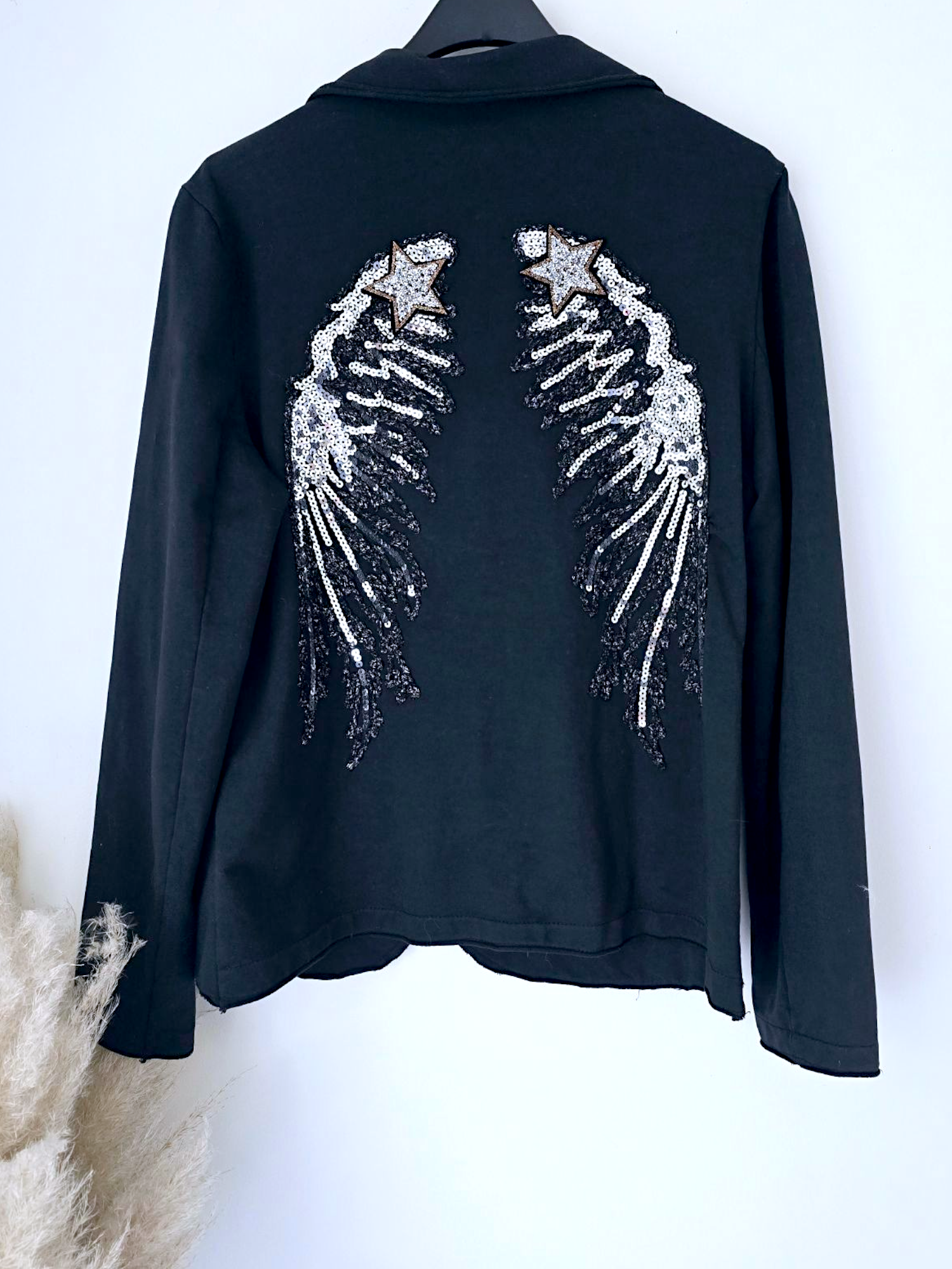 Veste ailes sequins