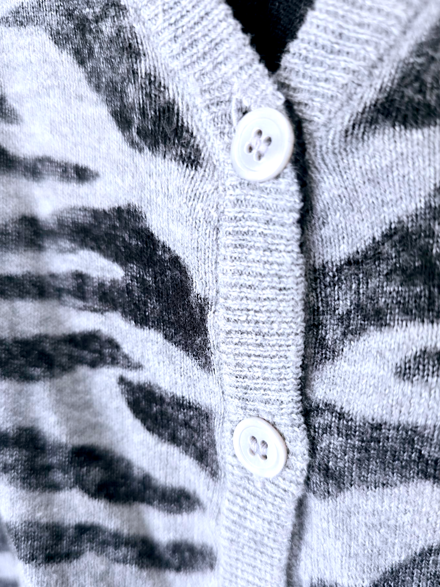Cardigan double sens