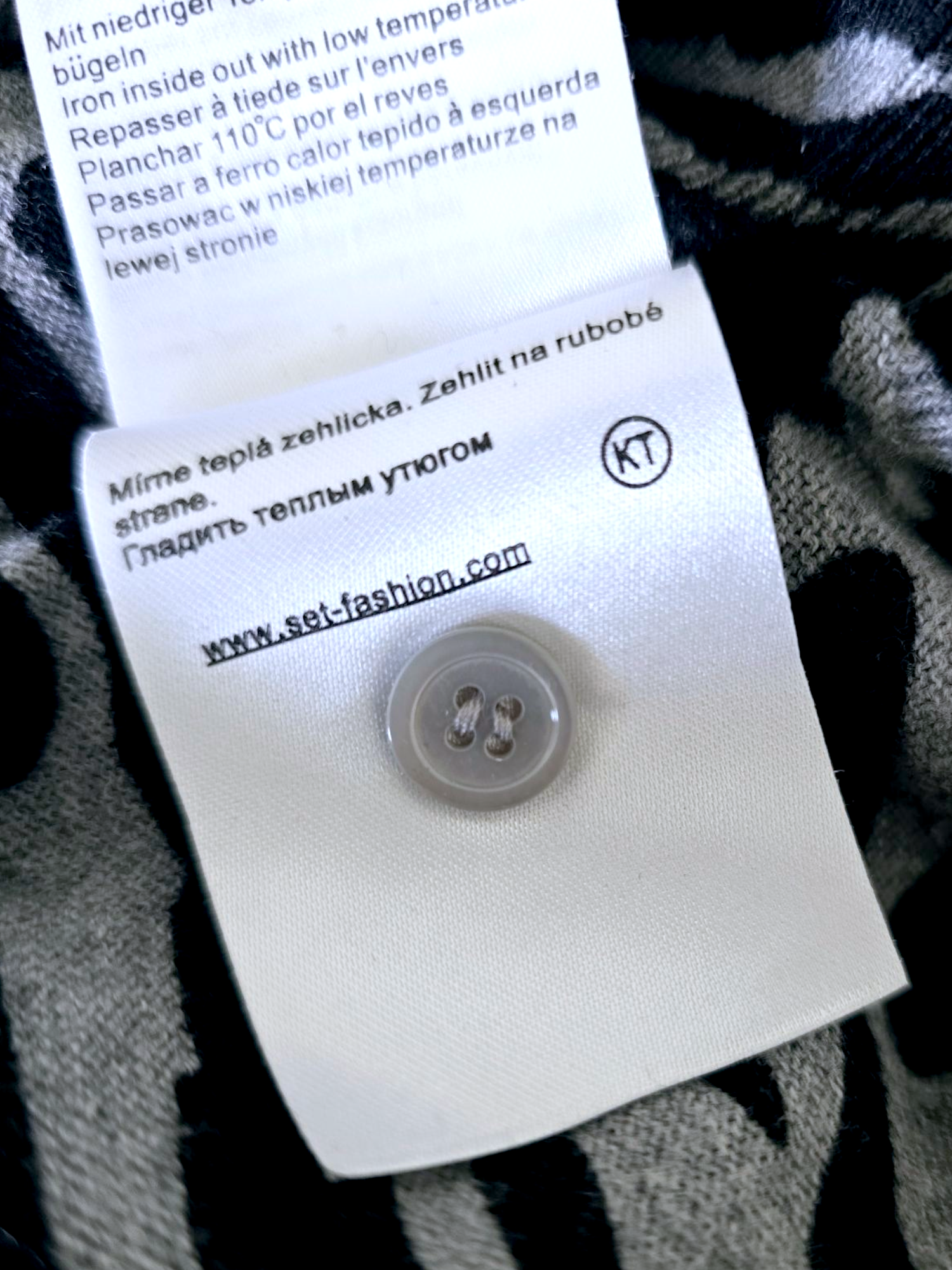 Cardigan double sens