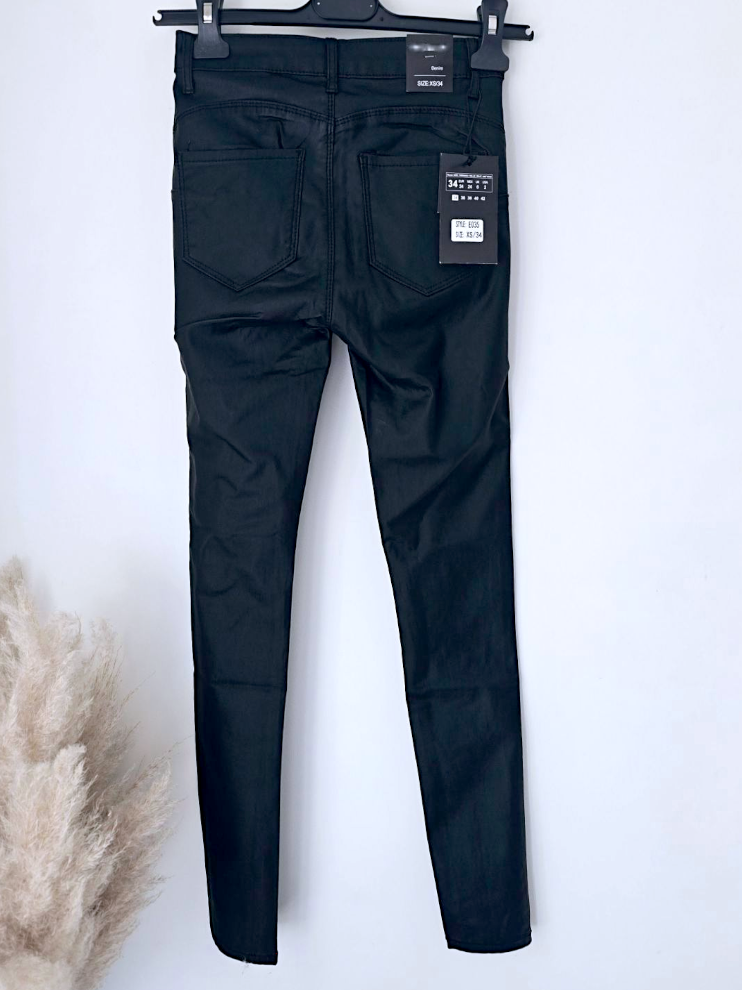 🔥Pantalon huilé black