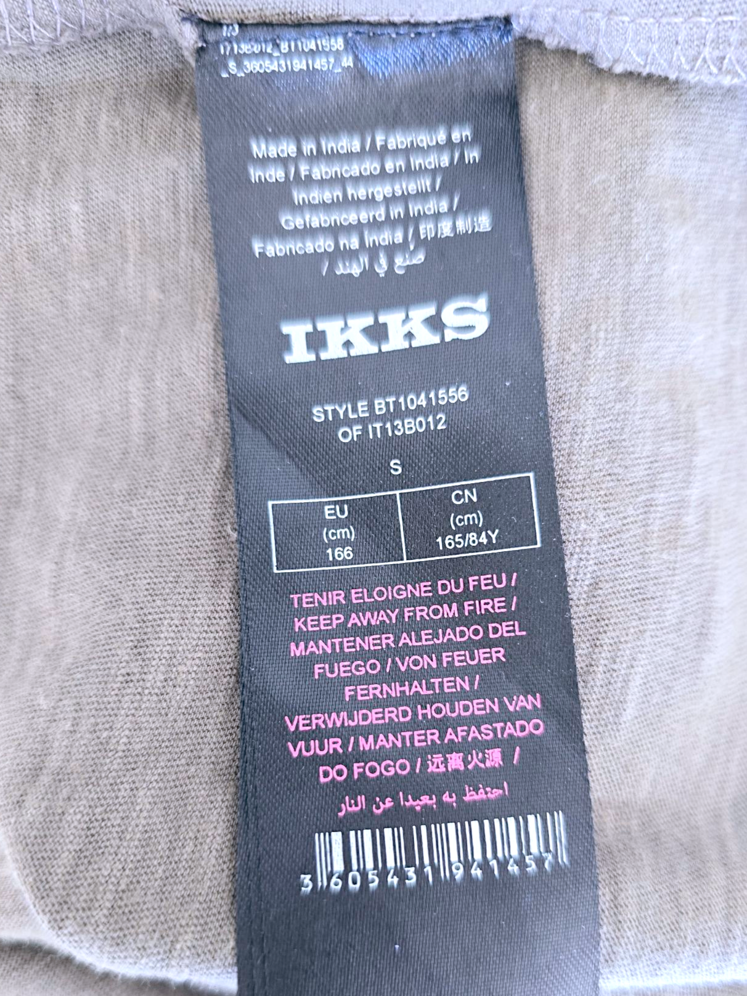 Tee-shirt LOVE kaki