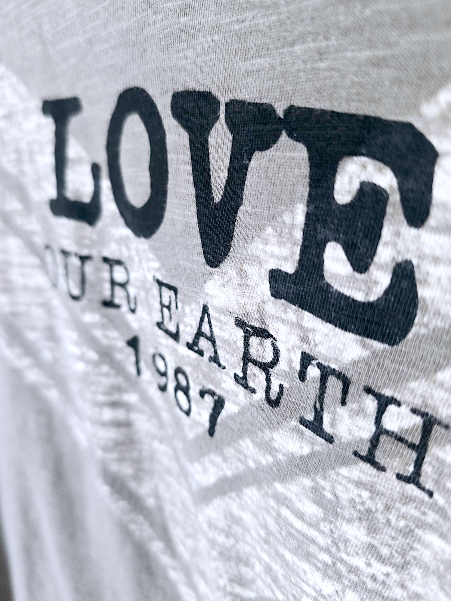 Tee-shirt LOVE kaki