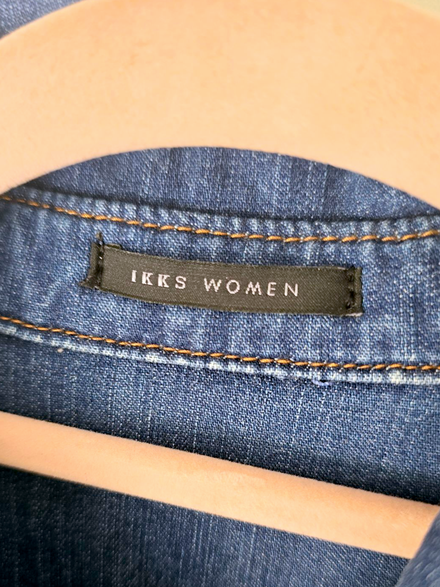 Chemise denim écussons