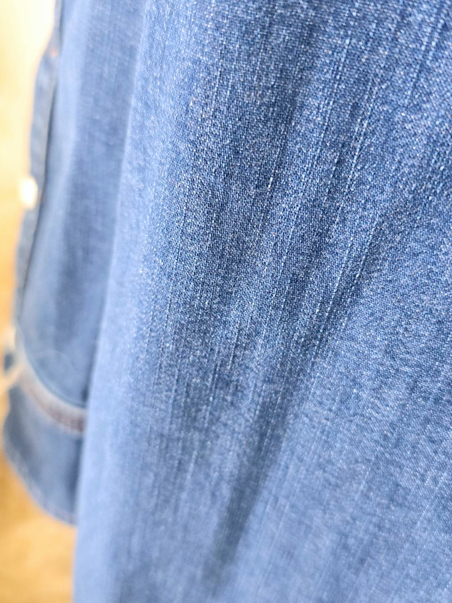 Chemise denim écussons