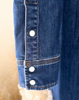 Chemise denim écussons