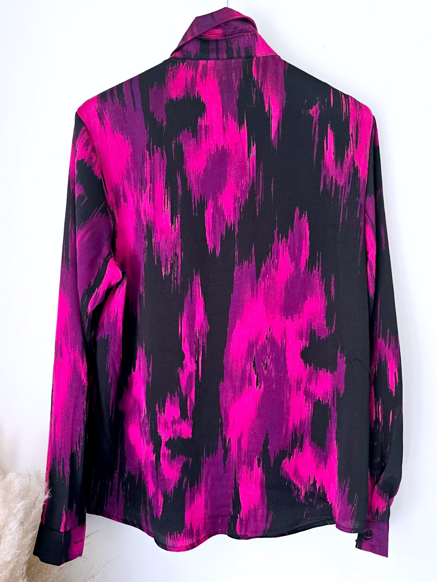 Chemise tie fuchsia