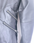 Veste cuir + T-shirt