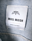 Veste denim cloutés