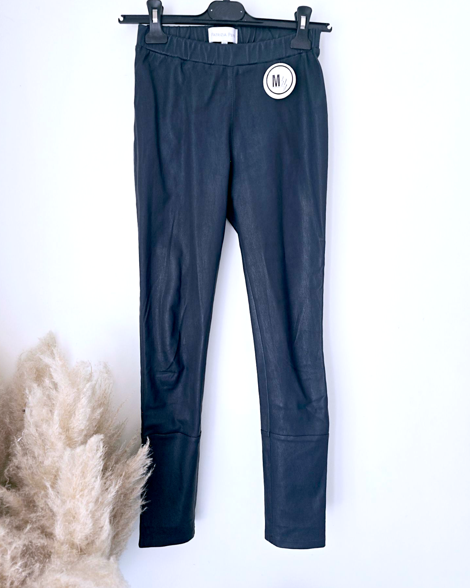 Legging marin cuir