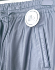 Pantalon jogg marin cuir