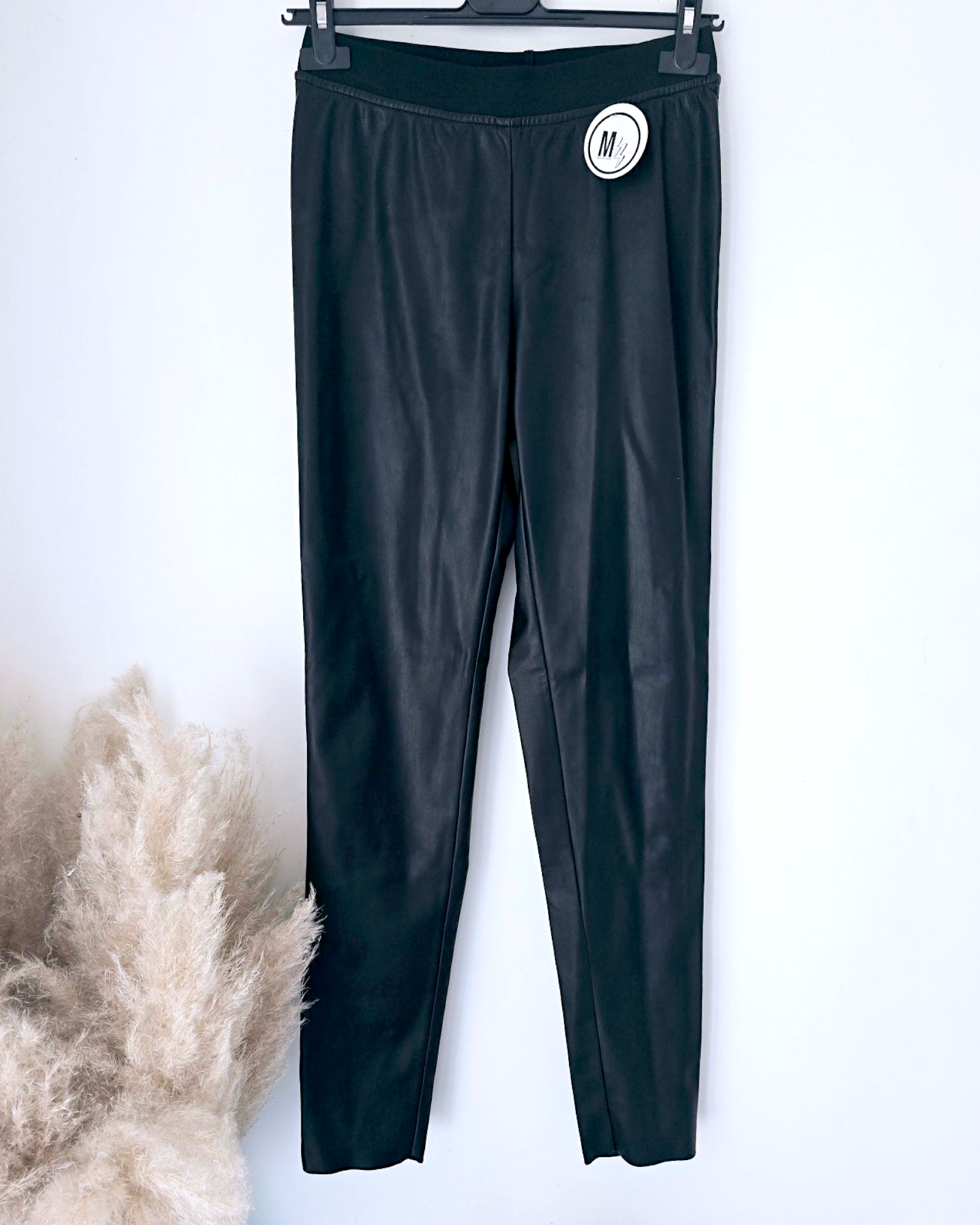 Legging huilé noir