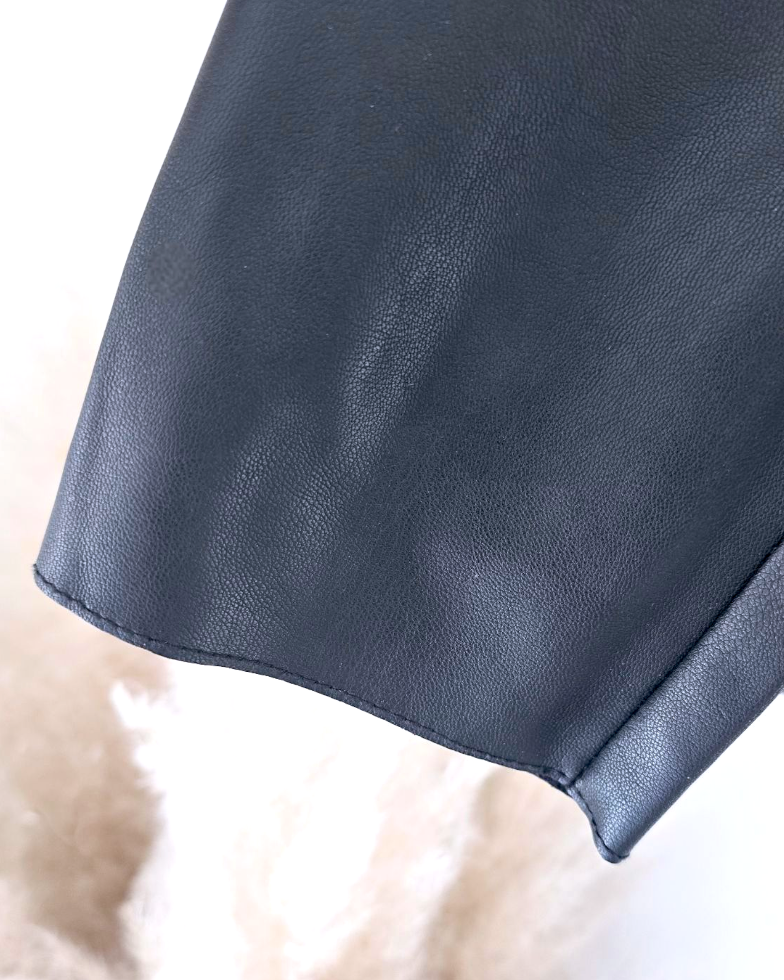 Legging huilé noir