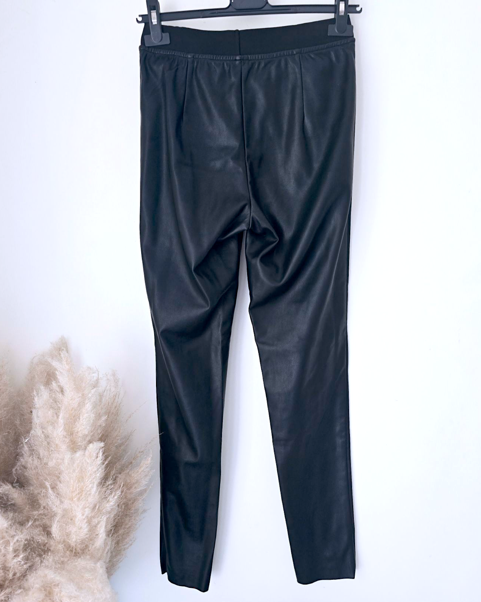Legging huilé noir
