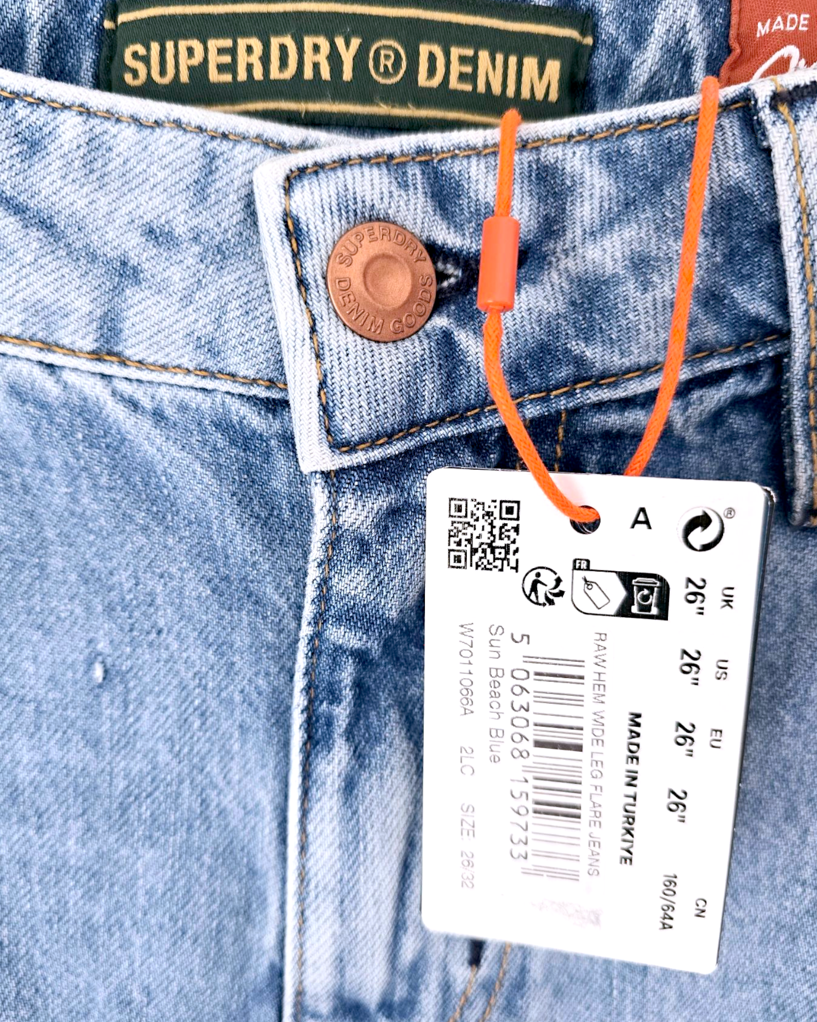 Jean bootcut dry