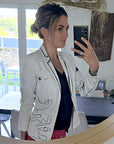 Veste créateur à tags