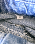 Veste denim à tags