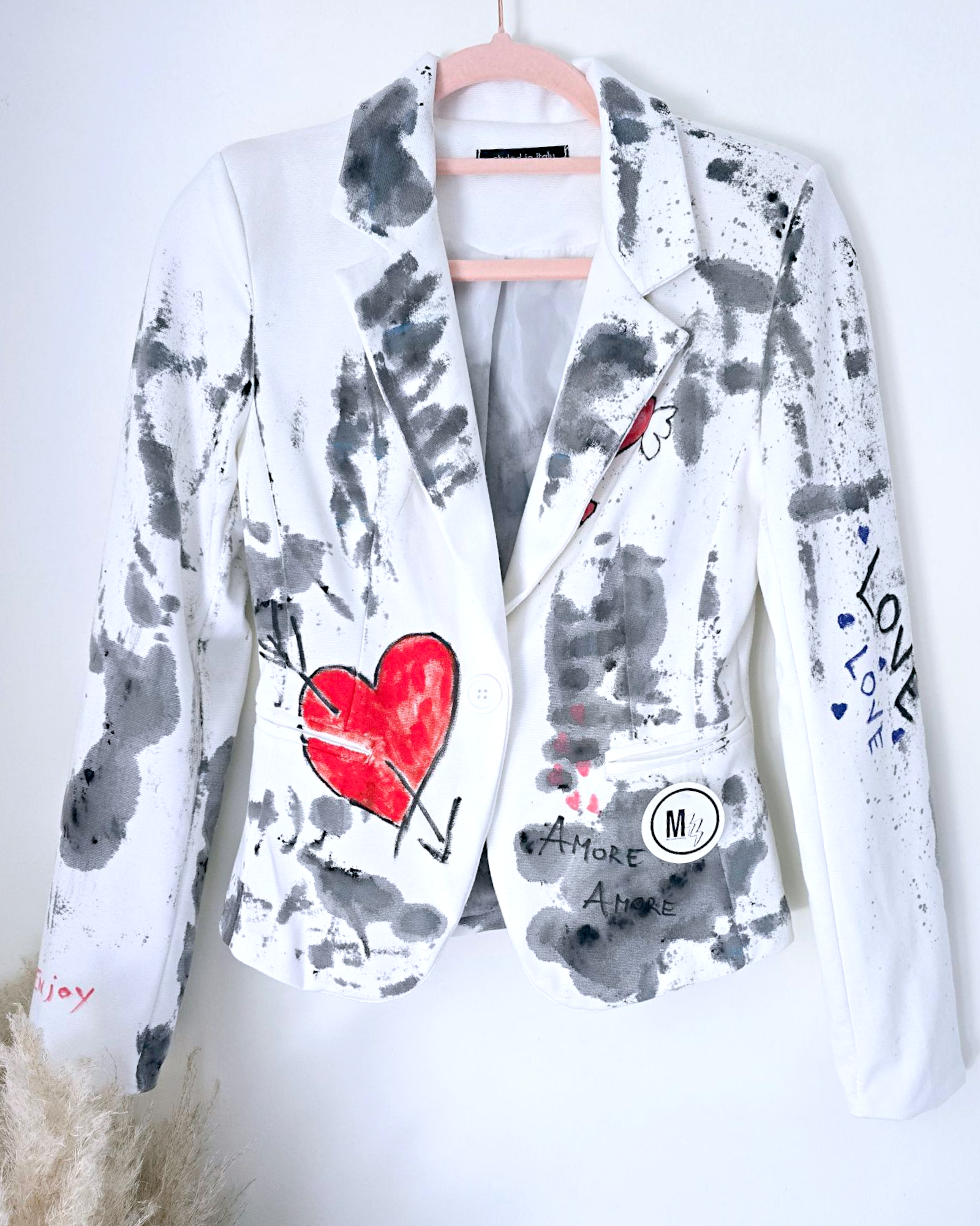 Veste tags créateur