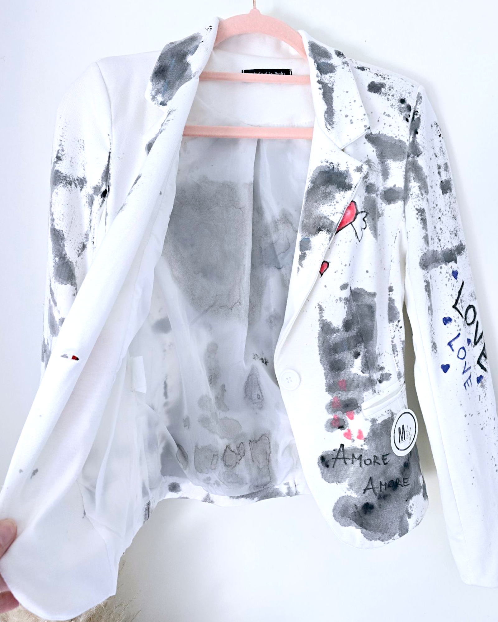 Veste tags créateur