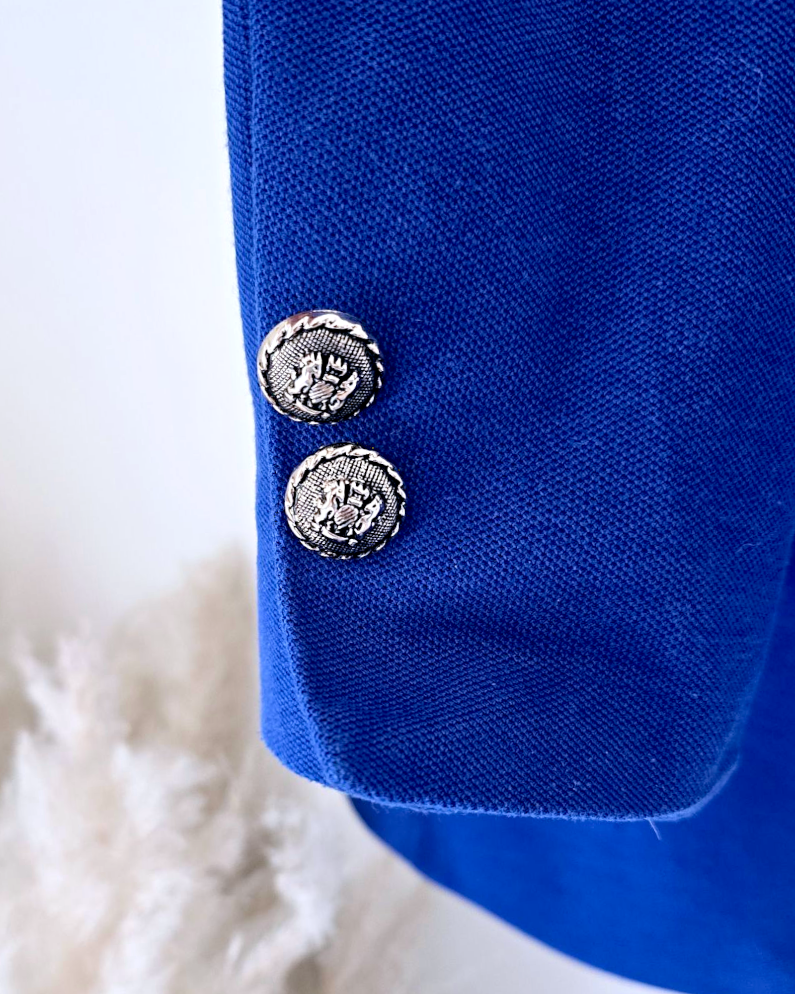 Veste bleu roi