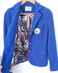 Veste bleu roi