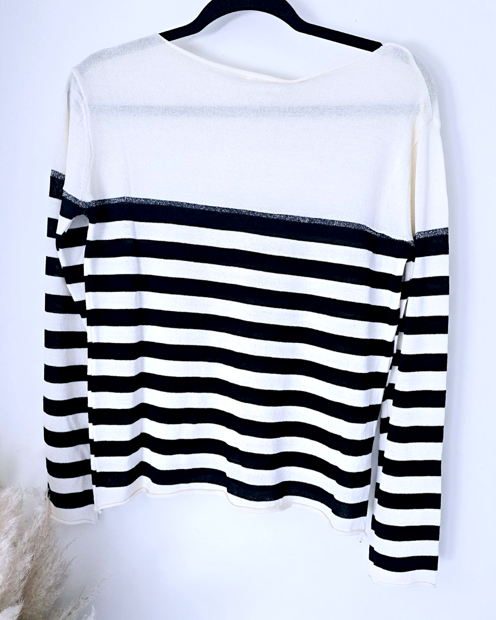 Pull fin marinière