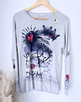 Pull fin à tags
