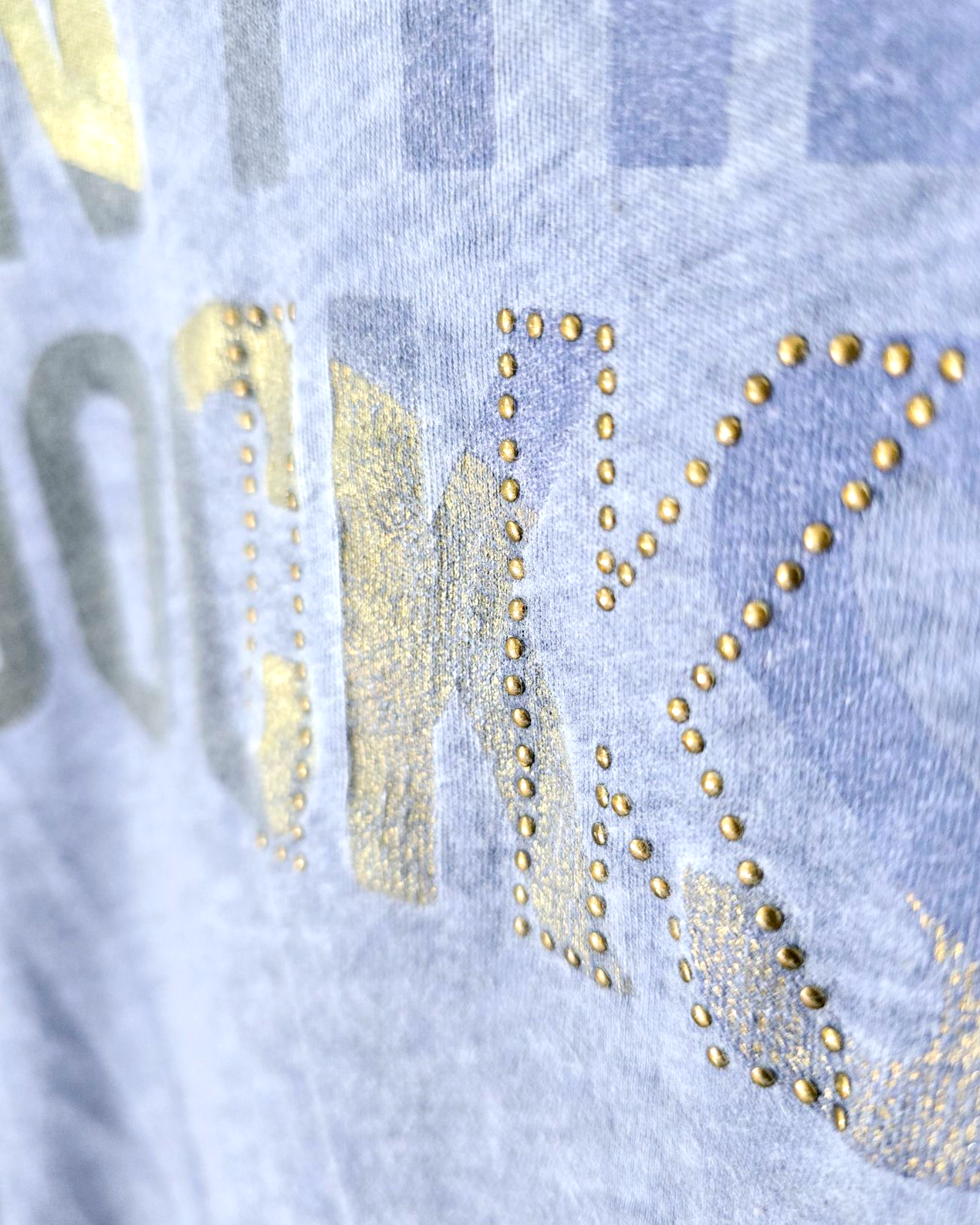Tee-shirt fin bleu