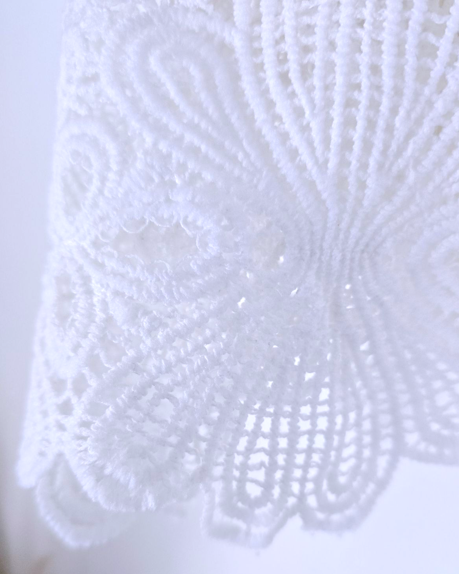 Débardeur top crop crochet