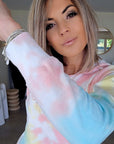 Sweat tie and dye