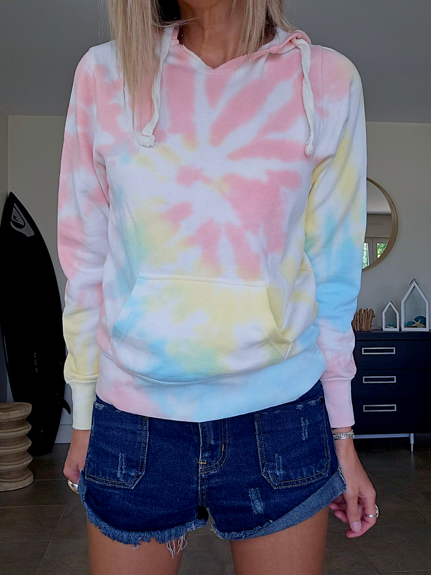 Sweat tie and dye