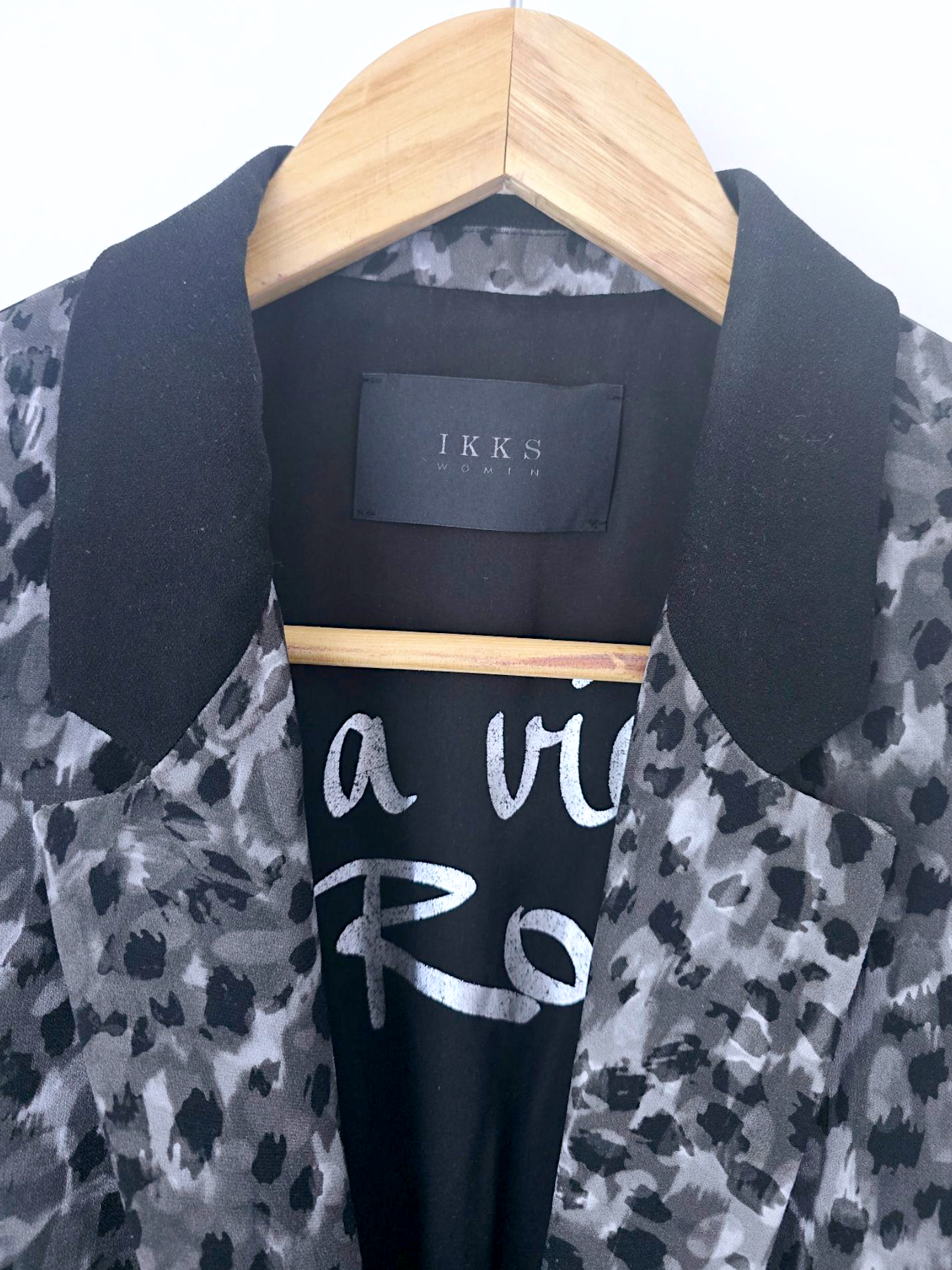 Veste léo gris
