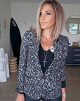 Veste léo gris